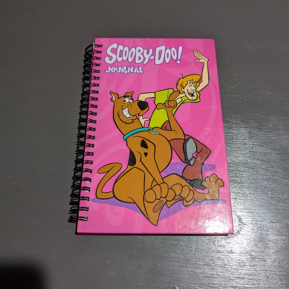 Scooby-Doo Pink Journal 8x5 New 49 Pages